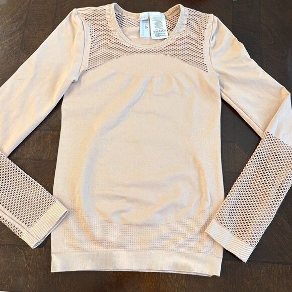 Adidas by Stella McCartney Seamless Perforated Breathable Top Athletic Size S - Picture 2 of 8